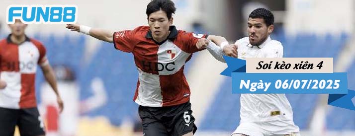 Kèo xiên 4 hôm nay 06/07/2025: - Ảnh 1